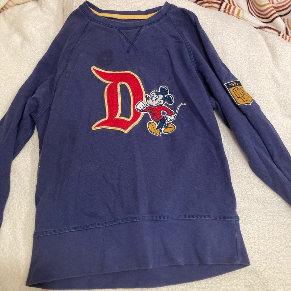 Blue Disneyland Small sweater.